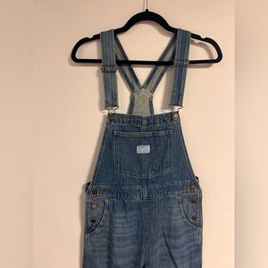 Levi's Classic Blue Denim Overalls